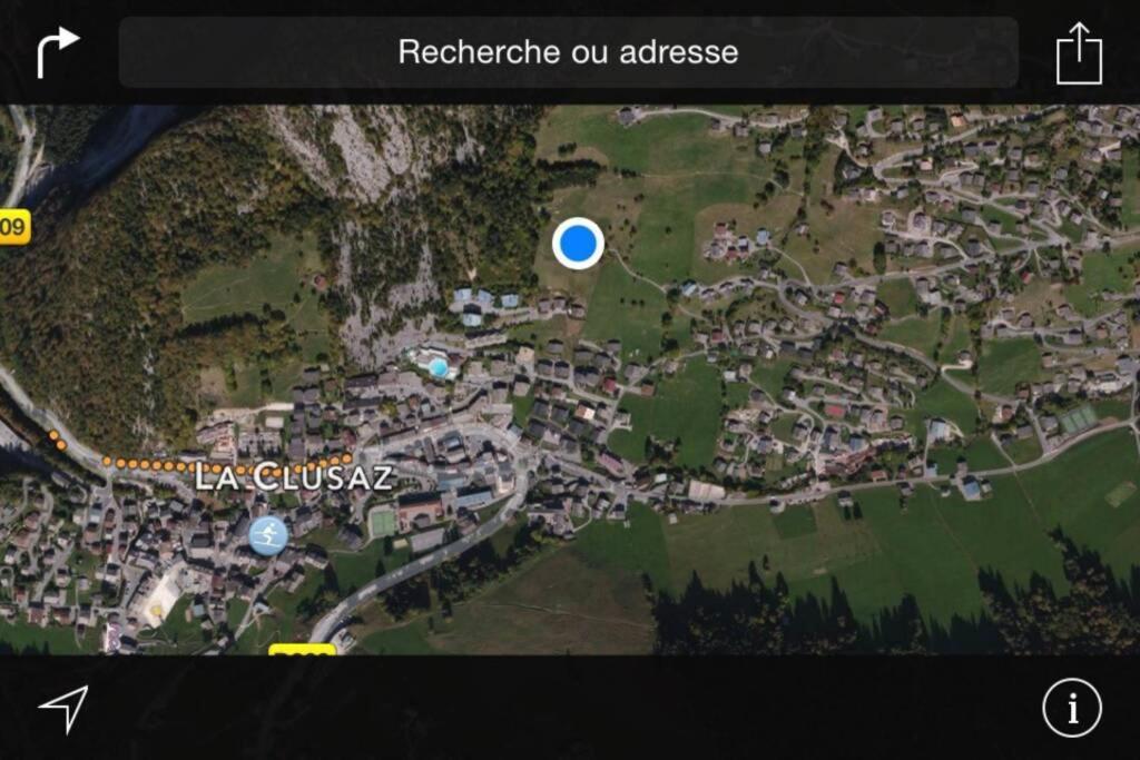 Appartement Cozy Dans Chalet 6 Pers Voiture 4 Roues Motrice A Dispo La Clusaz Eksteriør bilde