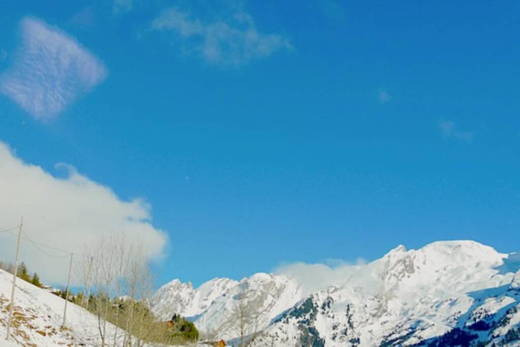 Appartement Cozy Dans Chalet 6 Pers Voiture 4 Roues Motrice A Dispo La Clusaz Eksteriør bilde